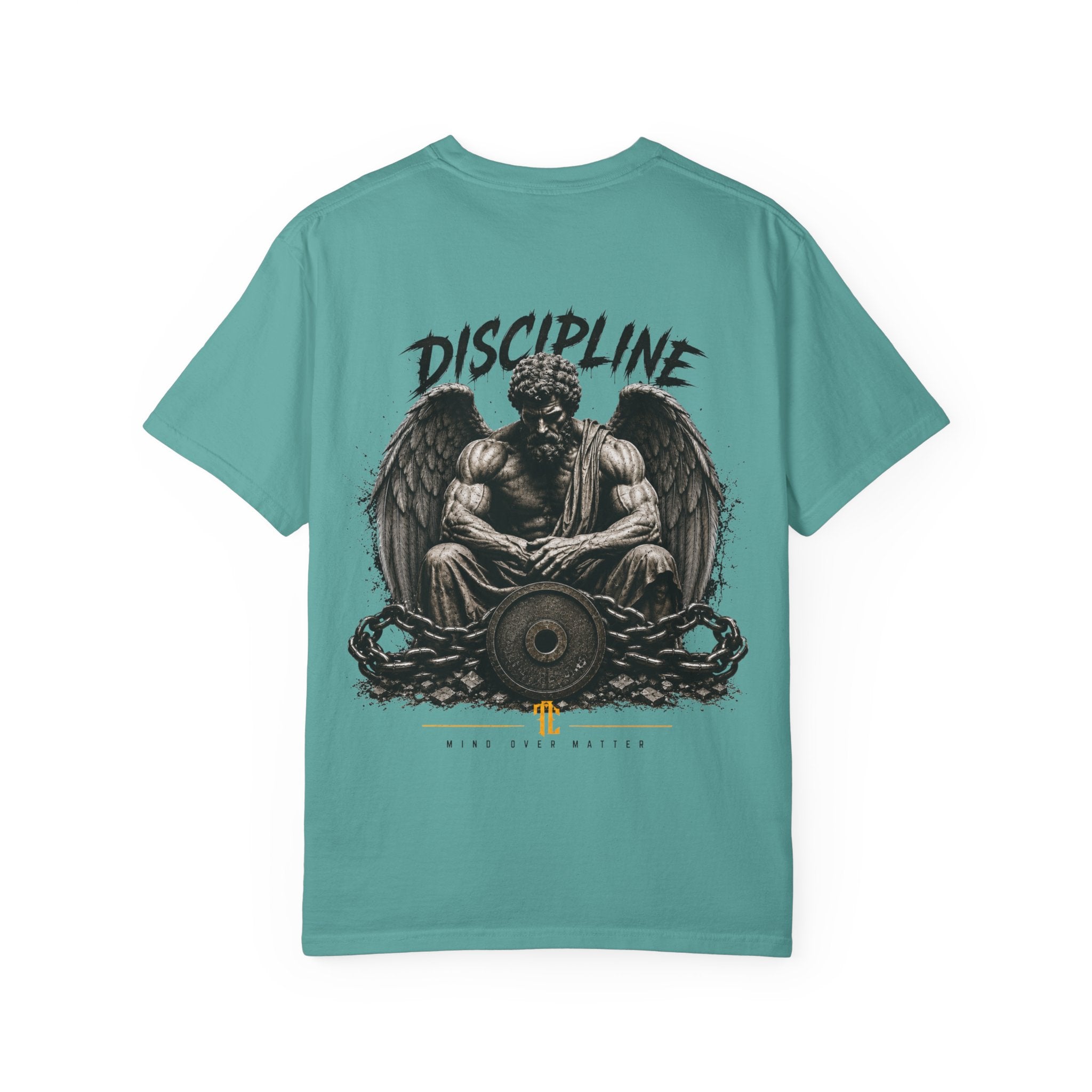 Discipline Gym T-Shirt — Angel Weightlifting Workout Tee