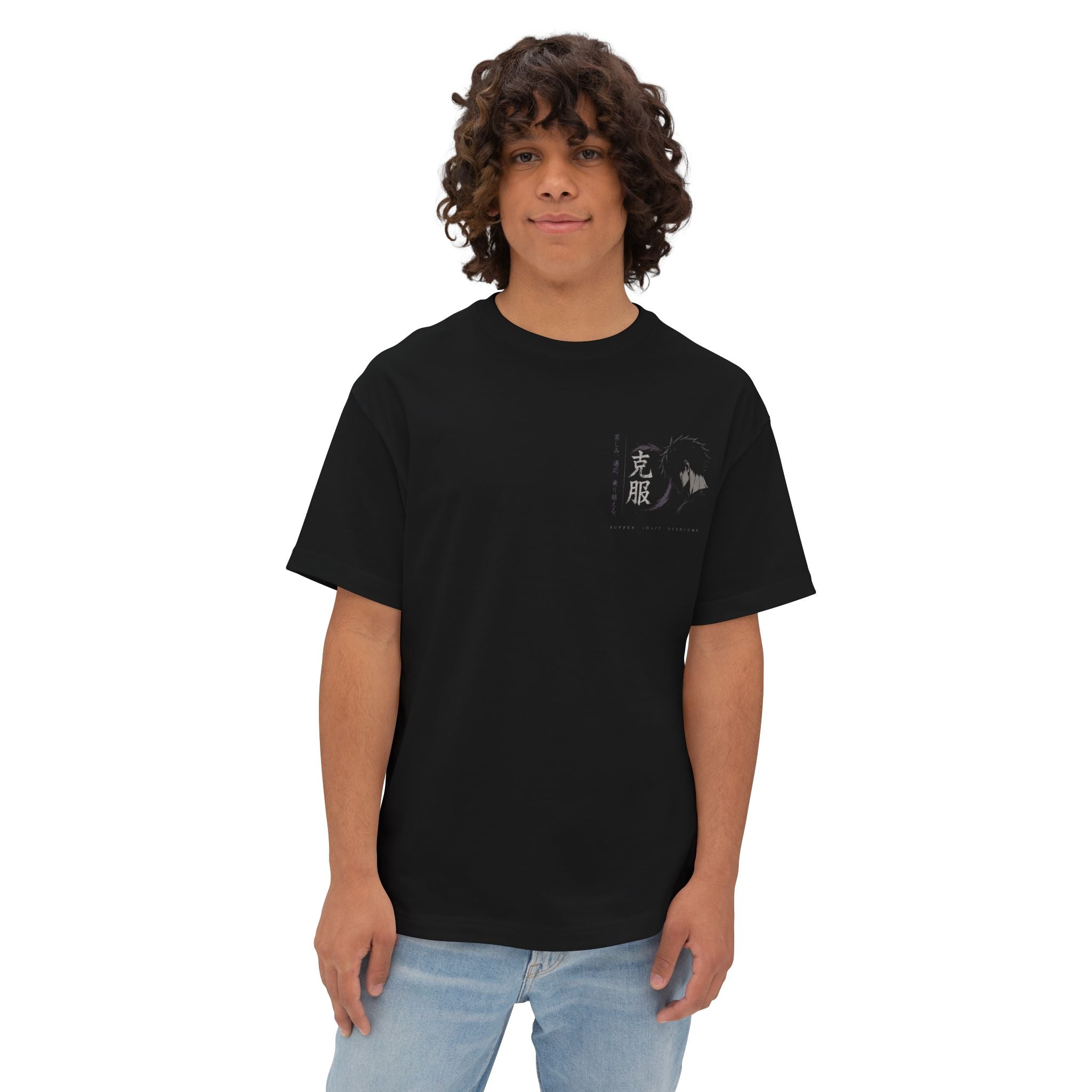 Anime Oversized Shirt — Unisex Gym Tee