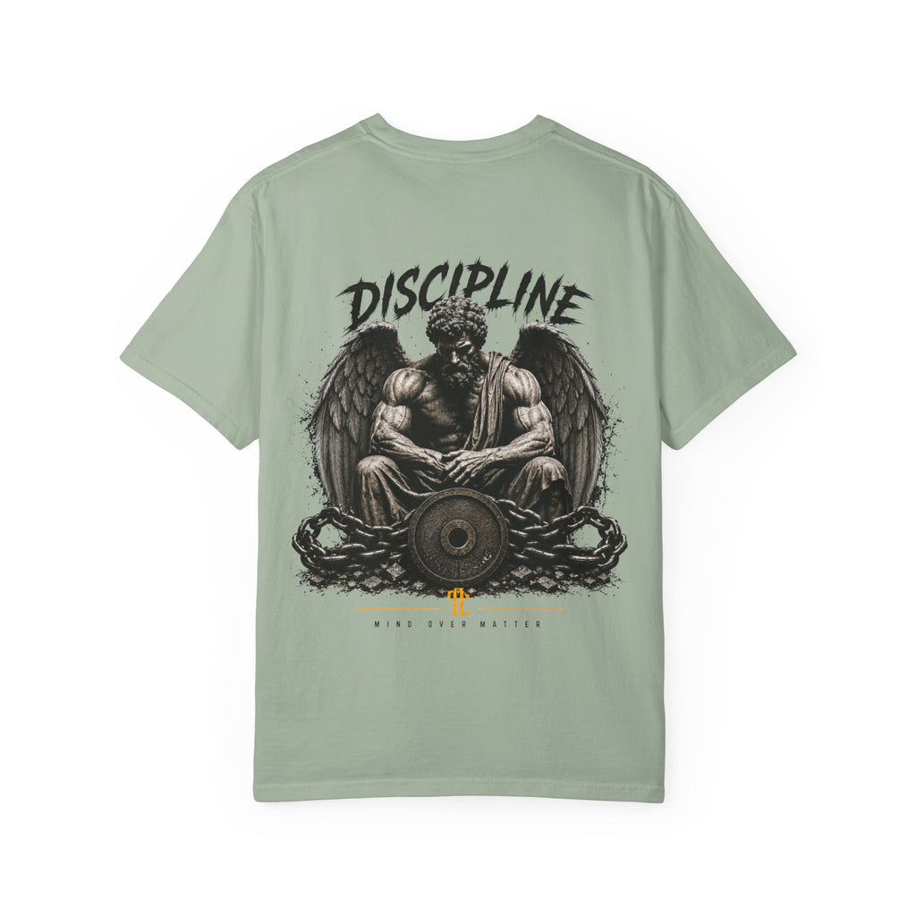 Discipline Gym T-Shirt — Angel Weightlifting Workout Tee