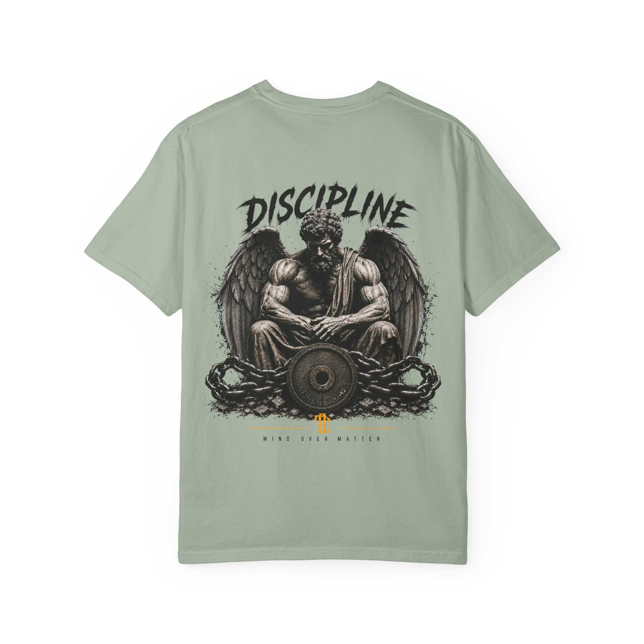 Discipline Gym T-Shirt — Angel Weightlifting Workout Tee