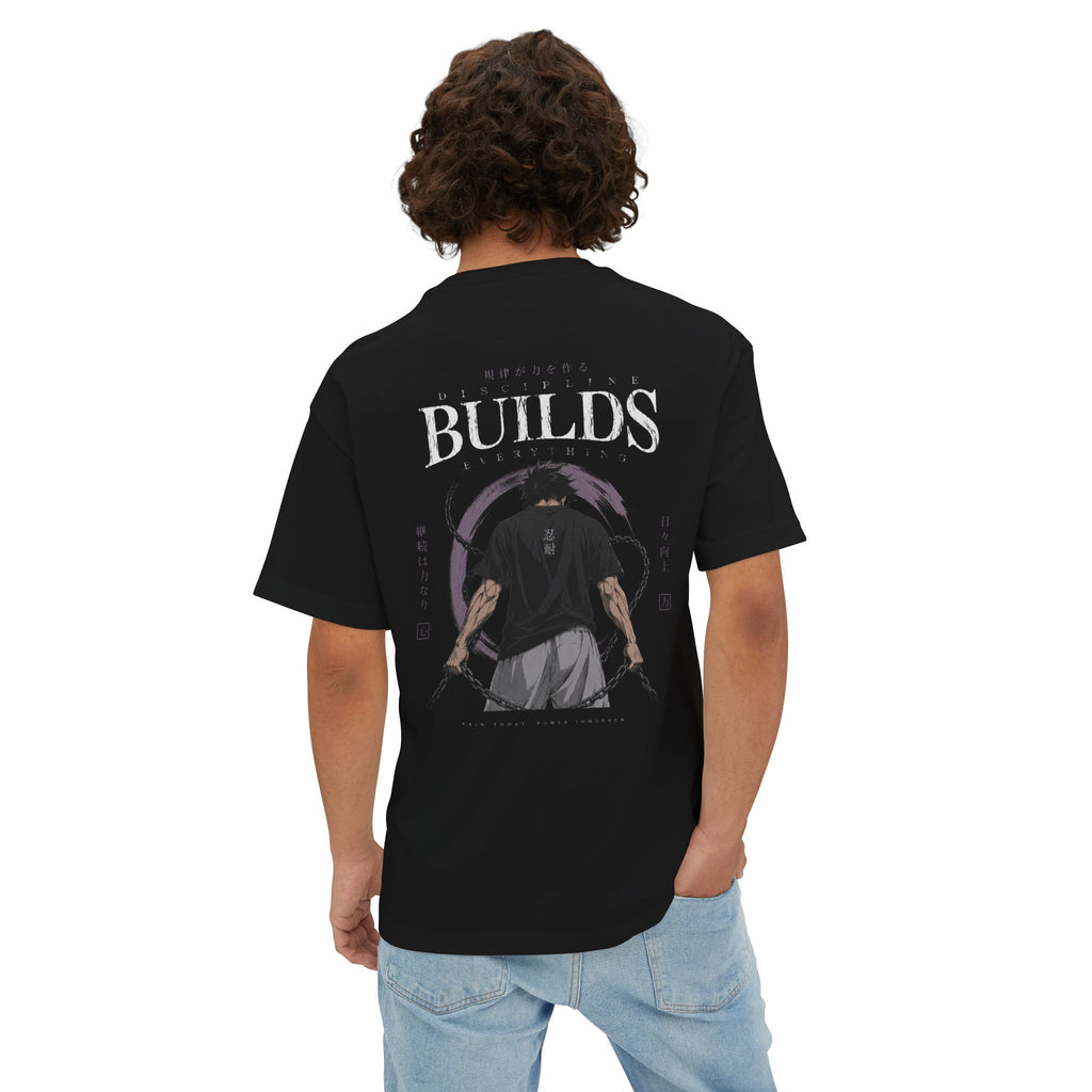 Anime Oversized Shirt — Unisex Gym Tee