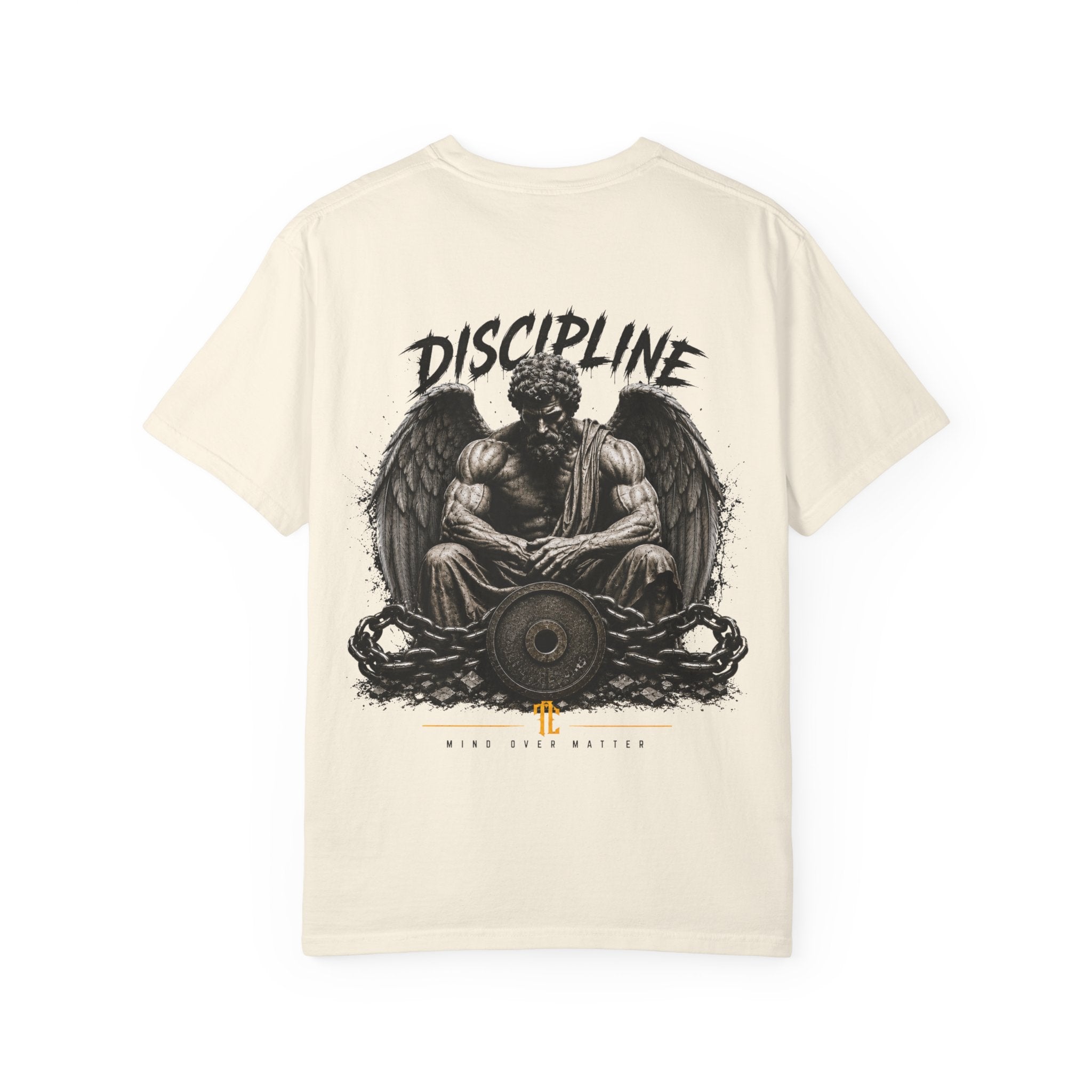 Discipline Gym T-Shirt — Angel Weightlifting Workout Tee
