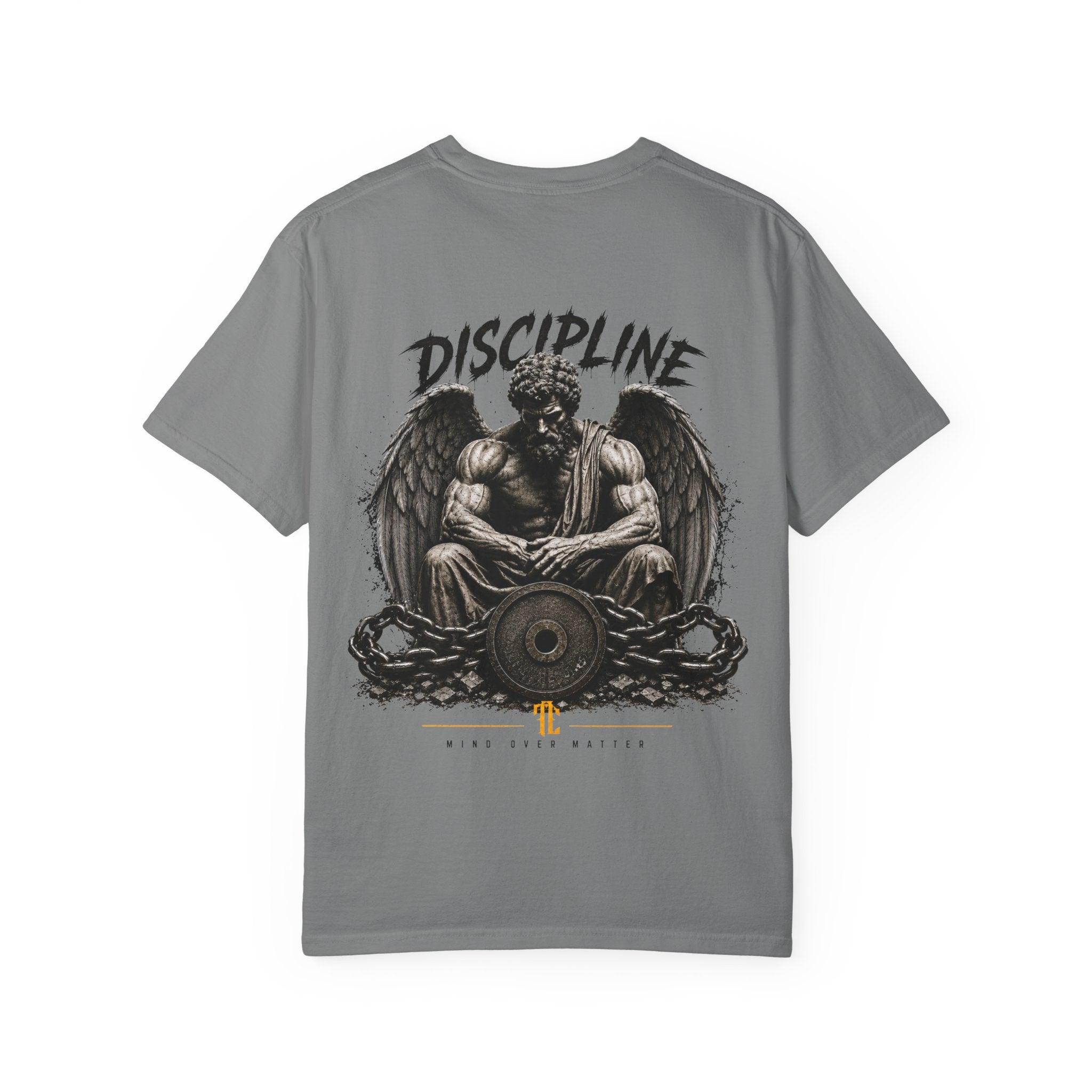 Discipline Gym T-Shirt — Angel Weightlifting Workout Tee